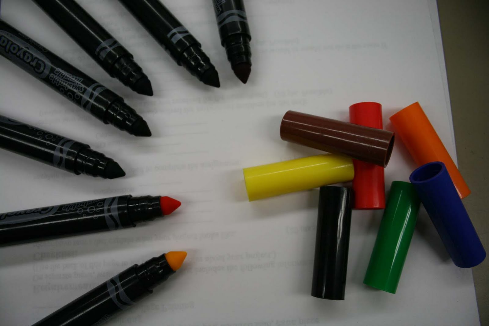 Mrs. Macre's Art Class: Crayola Marker Update